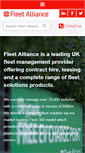 Mobile Screenshot of fleetalliance.co.uk